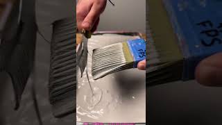 The most Satisfying asmr paintbrush cleaning video for sleep