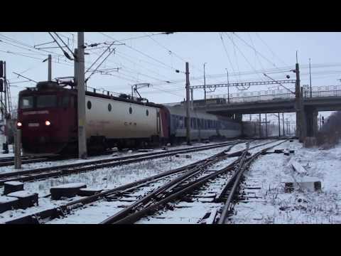 Tren IR1765 Iasi - Timisoara Nord & plecarea trenului R5608 Suceava Nord - Iasi - 07.02.2017