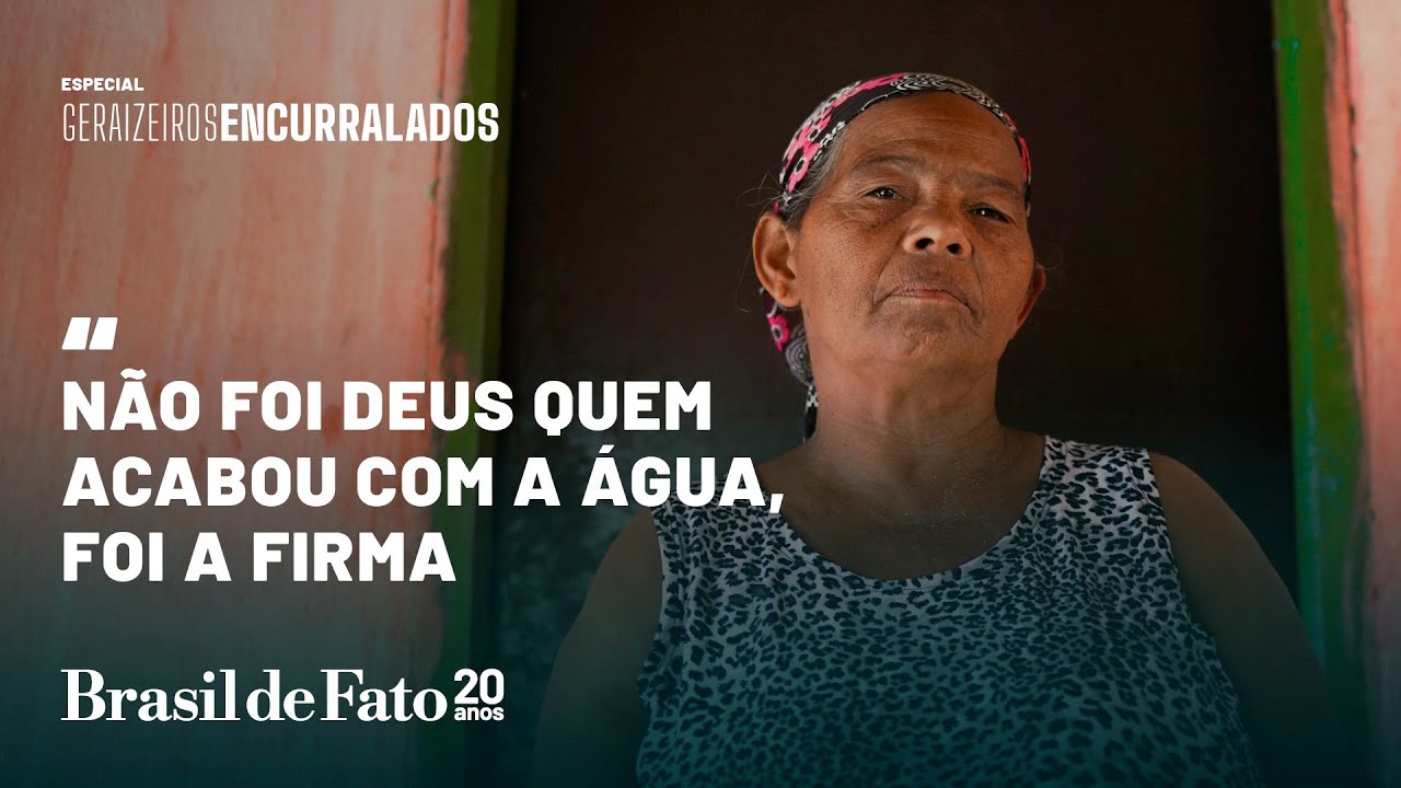 Documentário Gerais Encurralado: "Não foi Deus quem acabou com a água. Quem acabou foi a firma."