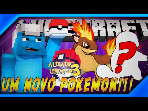 Minecraft: Liga dos Lendarios 3 #03 UM NOVO POKEMON!