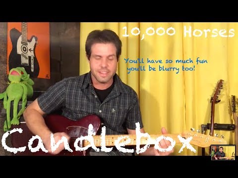 Guitar Lesson: How To Play 10,000 Horses By Candlebox