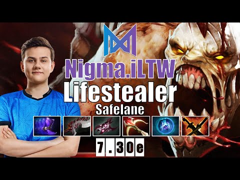 Lifestealer Safelane | Nigma.iLTW | 20 KILLS NO MERCY MONSTER CARRY | 7.30e Gameplay Highlights
