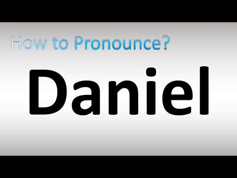 How to Pronounce Daniel