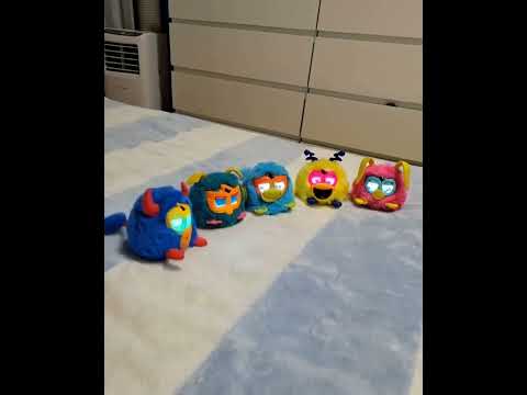 Furby Party Rockers JUMPING & GOOFING AROUND #furby #party