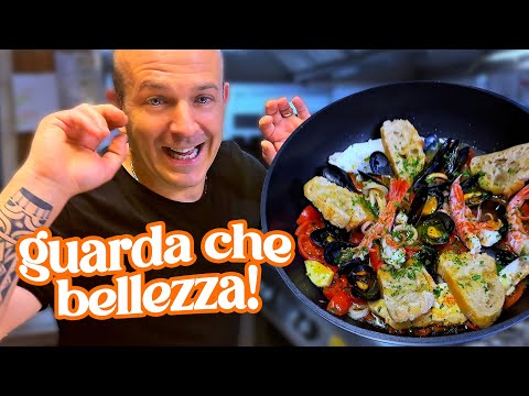 ZUPPA DI PESCE FACILE e VELOCE in 30 MINUTI 🐟  Anche per chi non ha mai cucinato il pesce!