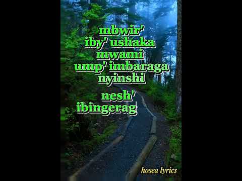 Mbwira ibyo ushaka by Richard_nick_Ngendahayo_ lyrics