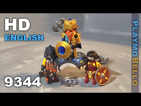 (2018) Playmobil 9344 Dwarf King with large Shield (Playmobil set REVIEW)