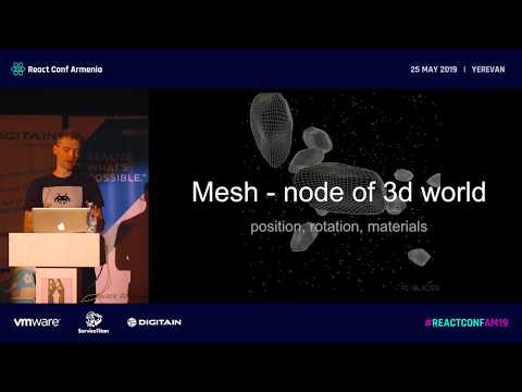 Photorealistic 3Dgraphics on the Web with ReactJS, WebGL and Unity3D by Denis Radin | ReactConfAM19