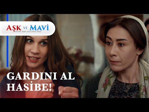 Hasibe, Safiye'yi öyle bir dövdü ki...😯 - Aşk ve Mavi 16. Bölüm