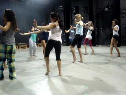 BellySamba II class @Dance Mission taught by Leila Baradaran 10-2-09