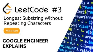 Download lagu Google Engineer Explains - LeetCode #3 - Longest Substring Without Repeat - Solution (Python) mp3