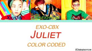 EXO-CBX (첸백시) - Juliet |Sub. Español + Color Coded| (HAN/ROM/ESP)