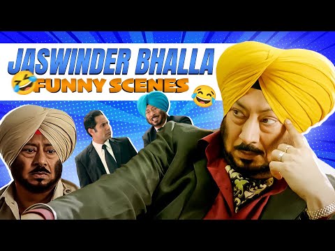 Best Comedy Dialogues of Jaswinder Bhalla | Punjabi Comedy Scenes | Punjabi Movie