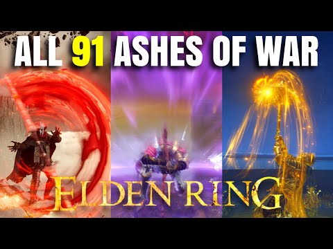 Ranking Every Ash of War! Elden Ring Ashes Tier List. Patch 1.10