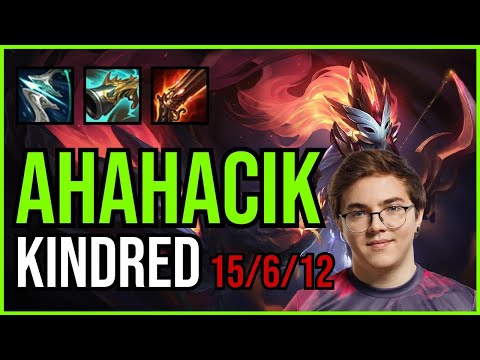 AHAHACIK - KINDRED vs LILLIA Jungle - EUW Challenger - Patch 11.3