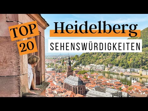 Heidelberg TOP 20 Sehenswürdigkeiten | Reiseführer | Aktivitäten | Reisetipps Highlights