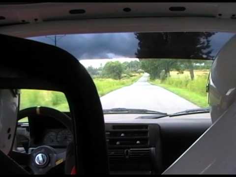 P. Polowczyk / M. Bąk - 24 Rajd Karkonoski 2009 - onboard SS 4 - Dziwiszów 2