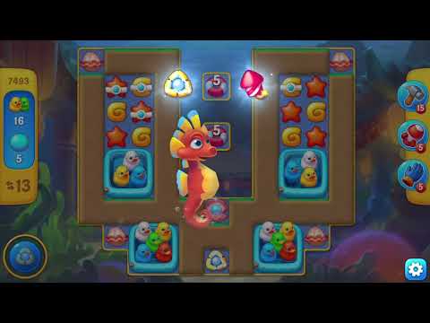 [FISHDOM Walkthrough] Level 7493 Hard