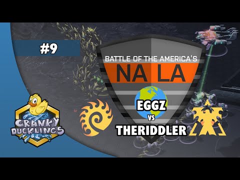 eGGz vs THERIDDLER - ZvT | Battle of the Americas #9 | NA-LatAm StarCraft 2 Tournament