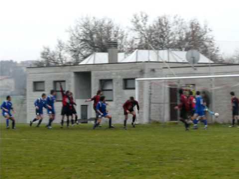 Secondo gol annullato SAN MARCELLO vs PERGOLESE 2 - 1  SABATO 24 GENNAIO 2009 21a GIORNATA