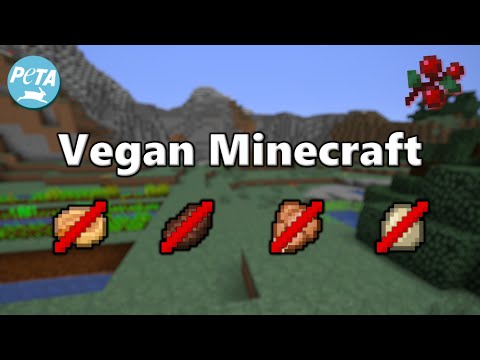 Insane Vegan build challenges in Minecraft!