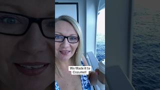 We made it to Cozumel! ☀️ #cruise #carnival #cozumel ￼