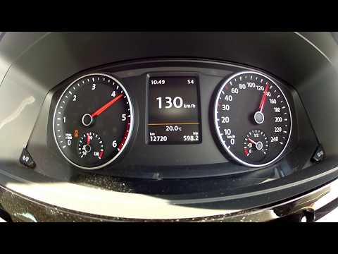 2016 VW Caravelle (T6) 2.0 TDI (132kW/180hp) 4Motion DSG acceleration with GPS results