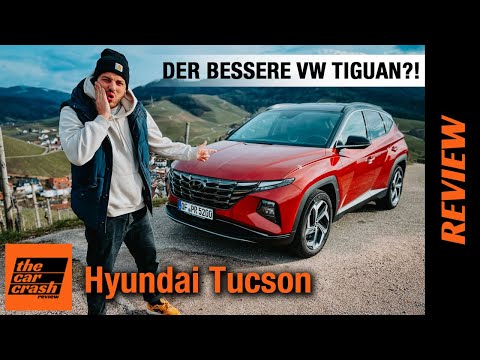 Hyundai Tucson (2021) Muss sich der VW Tiguan warm anziehen?! 🥶 Fahrbericht | Review | 1.6 CRDi 48V