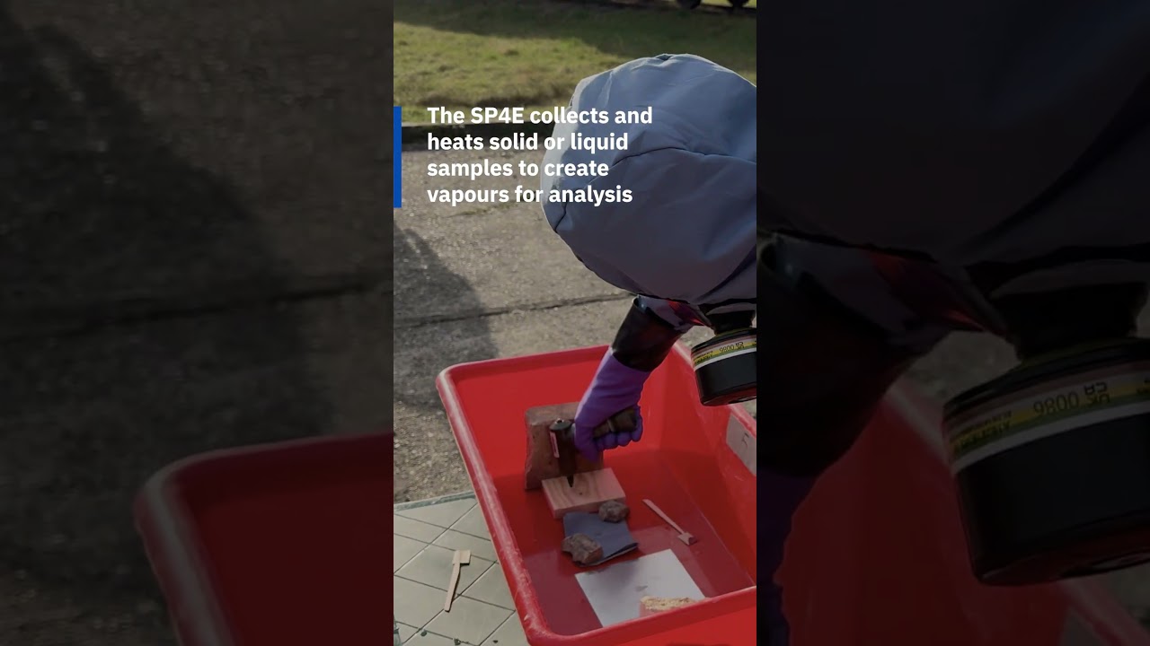 How do OPCW inspectors detect toxic chemicals?