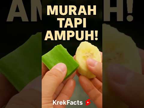 Murah Tapi Ampuh! Pisang & Lidah Buaya untuk Kulit Glowing #shorts