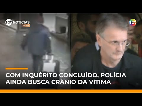 Crime da mala: publicitário é indiciado e pode pegar quase 100 anos de cadeia | #SBTNoticias