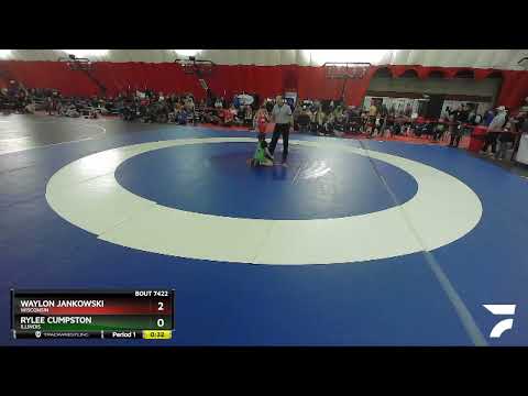 60-63 Lbs Round 2 - Waylon Jankowski, Wisconsin Vs Rylee Cumpston, Illinois A48b