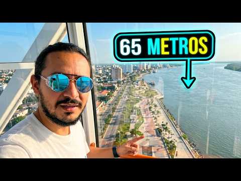 🌕 65 METROS SOBRE BARRANQUILLA 😱 Así es SUBIR a la LUNA DEL RÍO
