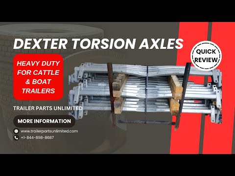 Dexter torsion axles at Trailer Parts Unlimited