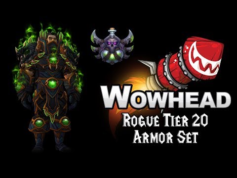 Rogue Tier 20 Armor Set - Fanged Slayer's Armor
