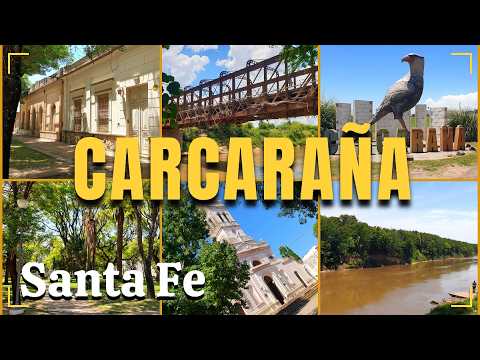 CARCARAÑA - Santa Fe (ASOMBRADO con tan LINDA y TRANQUILA Ciudad, aunque MUCHOS dicen lo contrario)