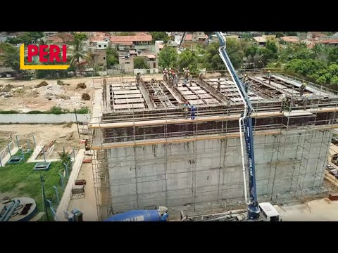 SCAFFOLDING | Work of the Sewage Treatment Plant with PERI - Lagoa do Vigário - RJ (EN)