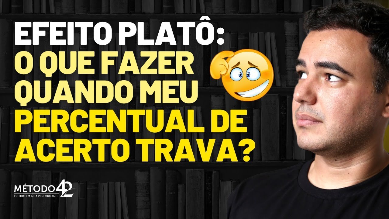 Efeito Platô: o que fazer quando meu percentual trava?