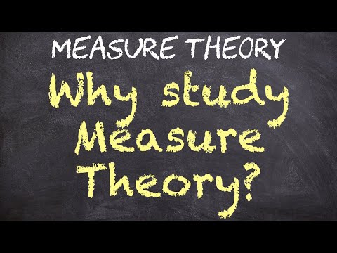 Why study Measure Theory?