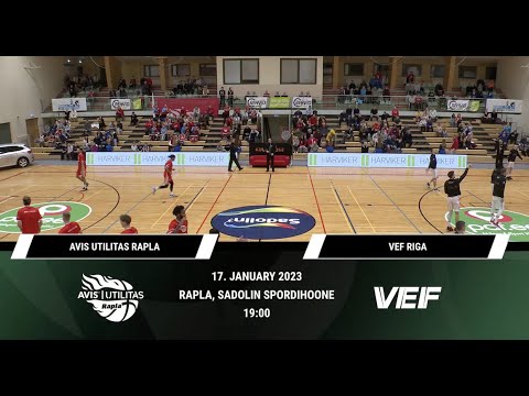 Avis Utilitas Rapla - VEF Riga - 2022/2023 - Tyler Cheese, red 4