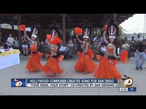Hollywood composer creates song for San Diego