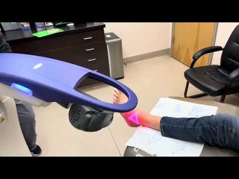 MLS Laser Treatment Session