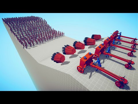 100x SQUIRE vs 5x GOD | TABS - Totally Accurate Battle Simulator