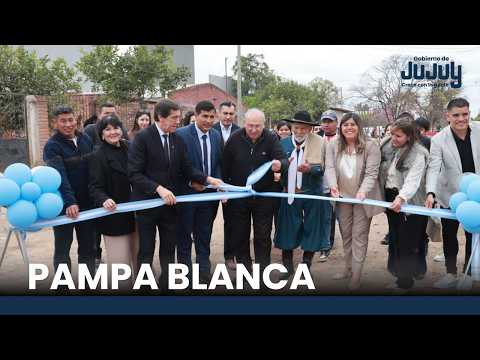 📿 FIESTA PATRONAL I El Gobierno de Jujuy inauguró nuevas obras para Pampa Blanca