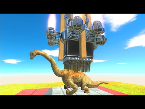 All Units vs Compressor Jet Engine - Animal Revolt Battle Simulator