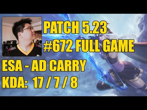 Keyd Stars esA - ADC: Ashe vs Lucian - BR Challenger 931 PDL #672 Full Game