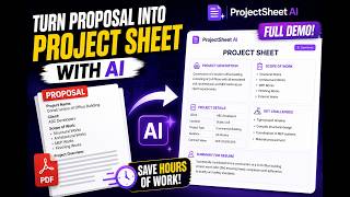 AI Project Description Generator (Full Demo) | Build Reports in Seconds