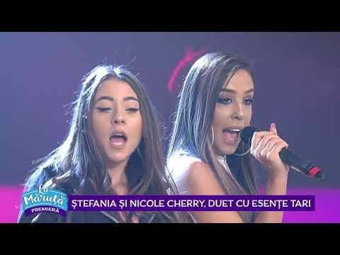 Stefania si Nicole Cherry, duet cu esente tari