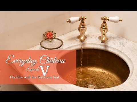 How to build a Vintage Brass Bucket Sink for your Farmhouse Bathroom | Everyday Château Episode V