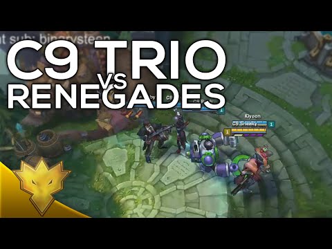 Sneaky, Jensen, & Rush vs. Renegades - Dynamic Queue Funny Moments